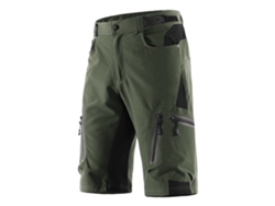 Calções Baggy Lixada Para Ciclismo Bicicleta Esportivos Respiráveis Com Bolsos Zippered Casual Masculino