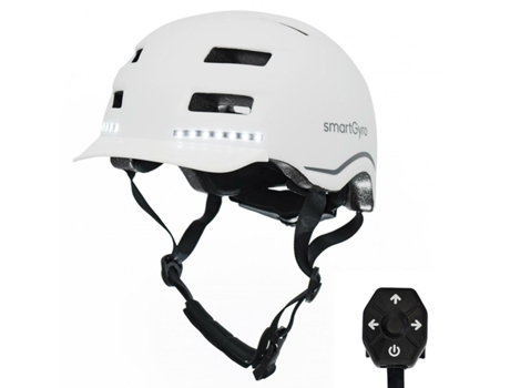 Casco para Patinete Eléctrico SMARTGYRO SMART MAX Blanco M
