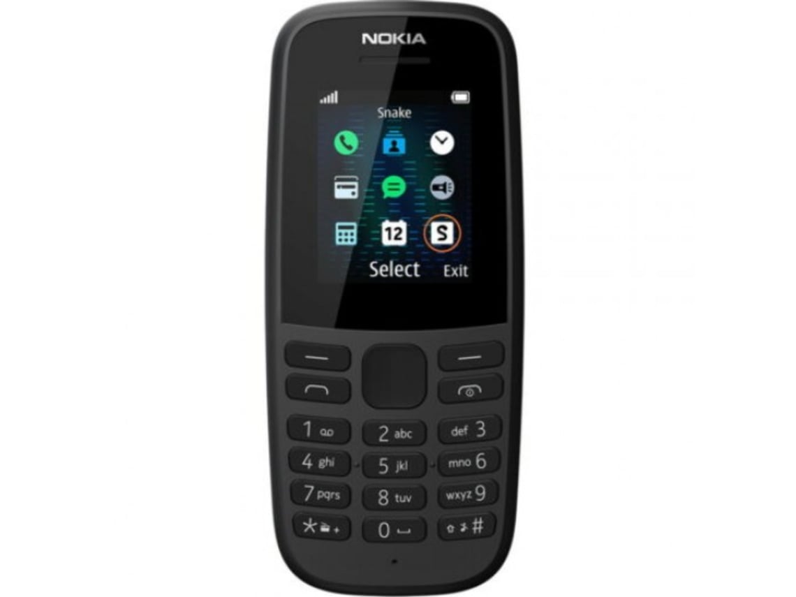 Móvil NOKIA 105 2019 4Mb Ds Negro Oem