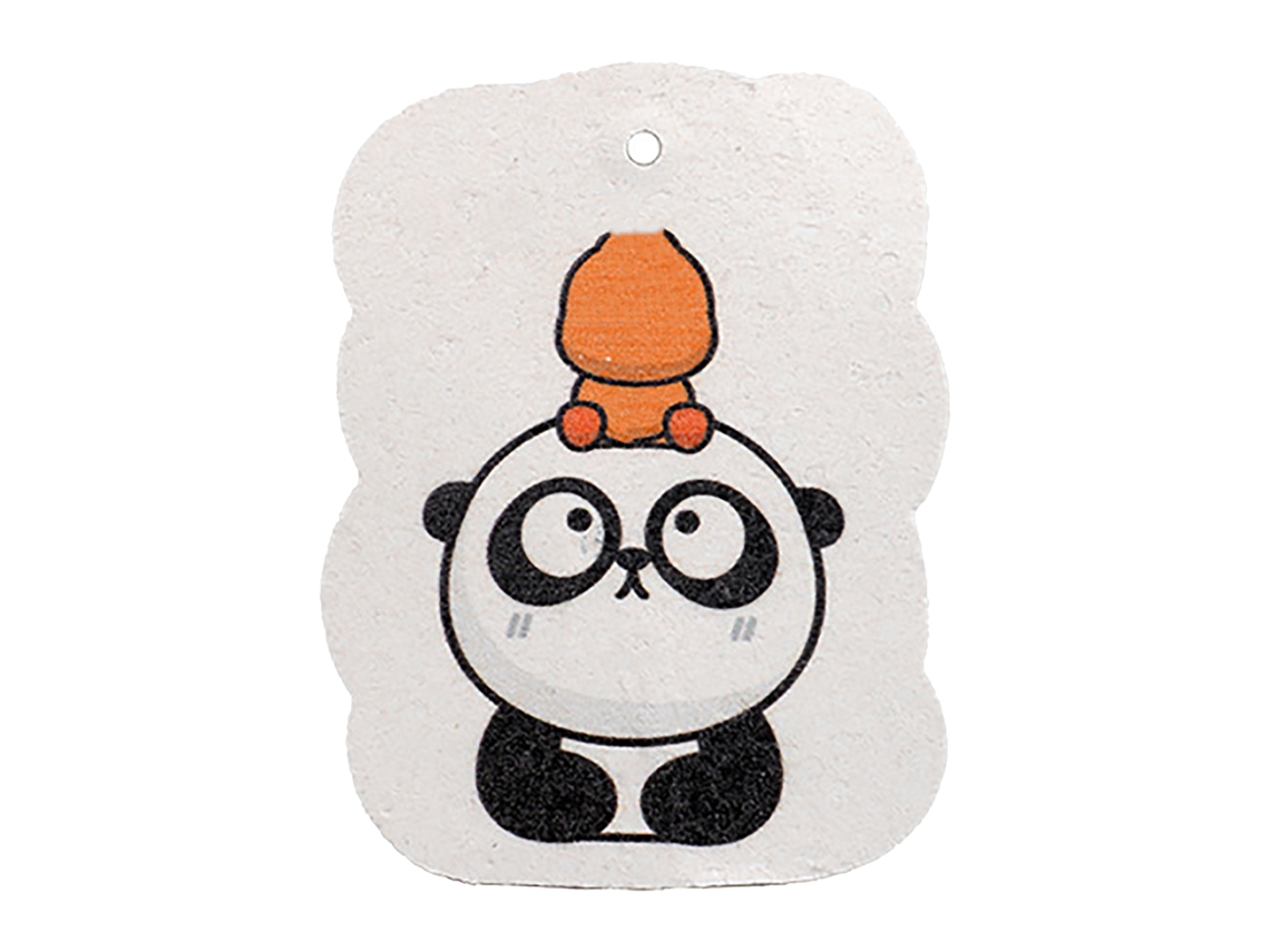 Esponjas De Pulpa De Madera Comprimida Con Diseño De Dibujos Animados Para La Limpieza De La Cocina.