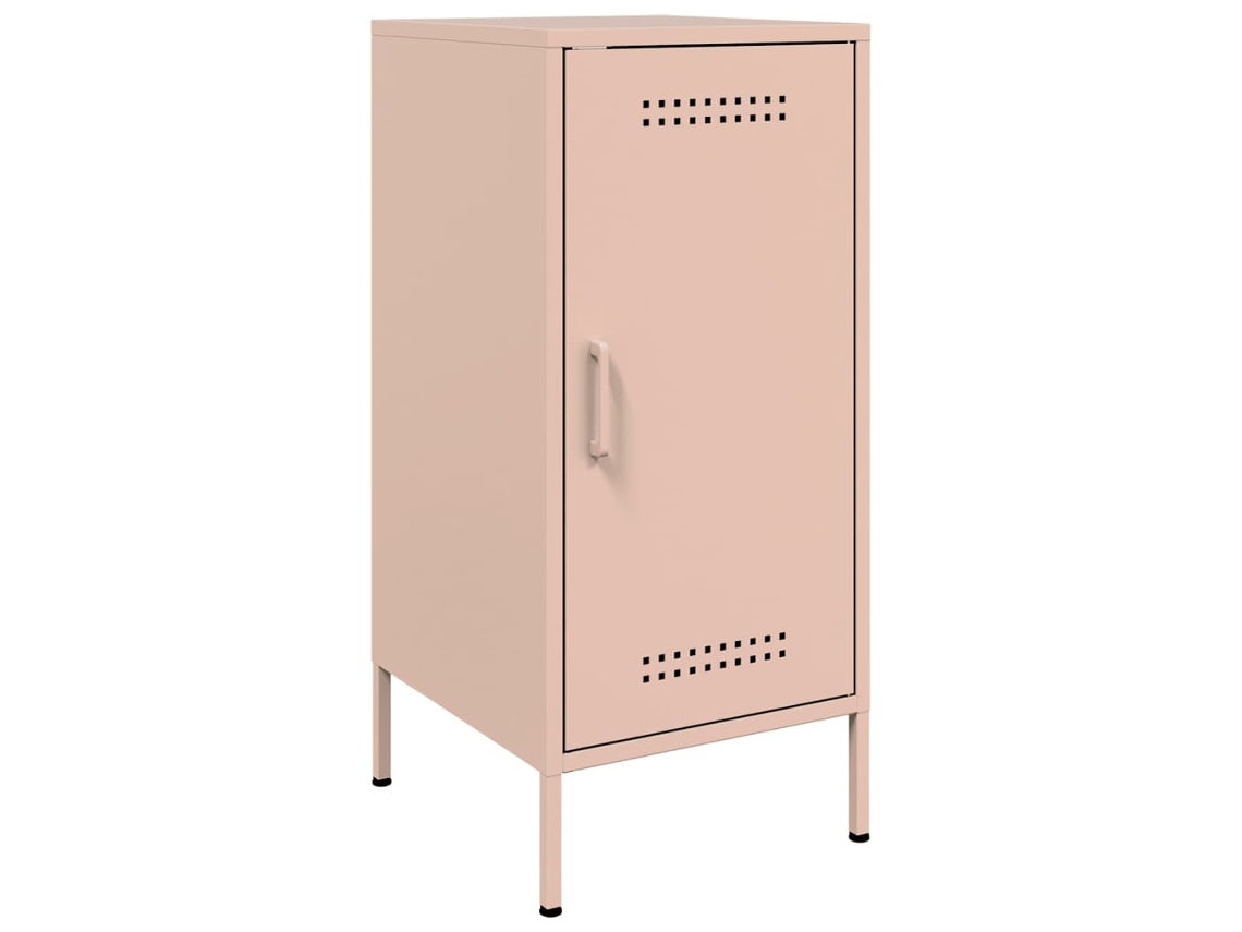Aparador VIDAXL Rosa Acero (36x39x79 cm)