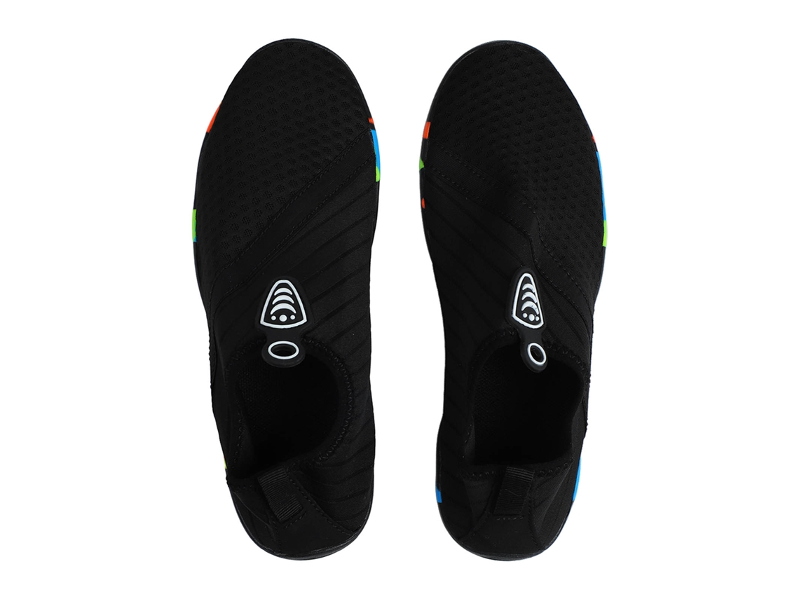 Zapatos acuáticos negros para adultos para playa, piscina, río, buceo, surf, talla 38.