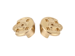 2 Piezas De Contrapeso De Latón Para Ruedas Rc, Delicado, Para Axial 1/18 Utb18 Capra Gold