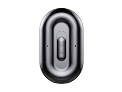 Grabadora de voz inteligente portátil Yizhood con reducción de ruido, recargable, compatible con MP3, 16 GB (negra)