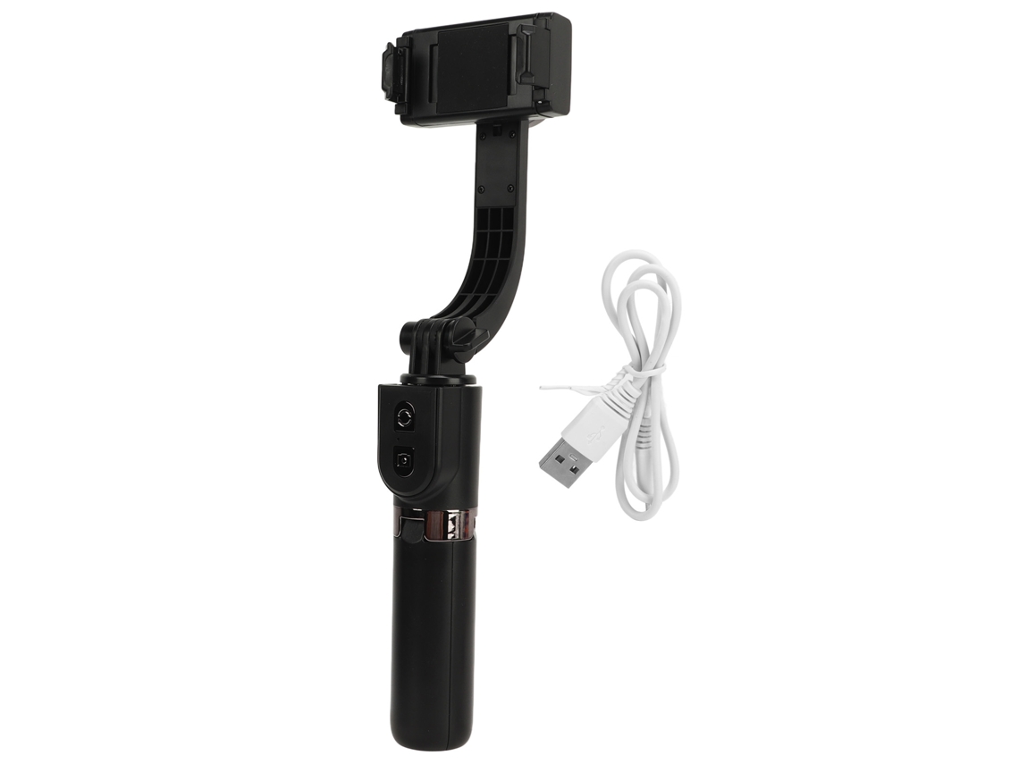 Estabilizador Móvil R25s Rotación 360 Grados Plegable Con Luz De Relleno Y Control Remoto Inalámbrico Bt Para Teléfonos Inteligentes