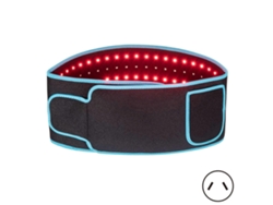 Cinturón de terapia de luz roja para el alivio del dolor corporal - Dispositivo multifuncional de terapia de luz roja para hombres y mujeres.