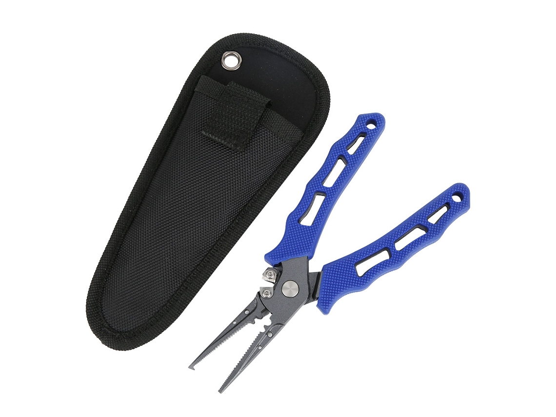 Alicates De Pesca Multifuncionales Con Extractor De Anzuelos Y Tijeras Para Cortar El Sedal Y Controlar Los Peces.