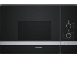 Microondas Integrable SIEMENS BF520LMR0 (20 L - Sin grill - Negro)