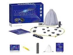 Juego de ajedrez magnético. Nuevos juegos para la diversión familiar. Juego de ajedrez magnético Digitallab. 20 piezas de ajedrez magnéticas.