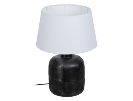 Lámpara Blanco Negro 38 x 38 x 57 cm BIGBUY HOME