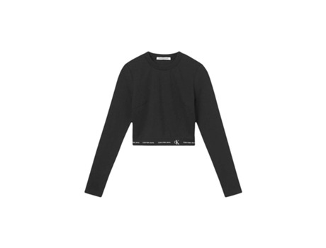 Camiseta CALVIN KLEIN (XS - Negro)