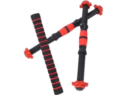 Juego De Varillas Para Barra De Pesas, Conector Para Mancuernas Con Tuercas, Portátil