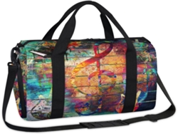 Bolsa deportiva informal de fin de semana, poliéster, 45x21x23 cm, diseño DU
