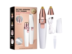 Aparador Facial E Sobrancelhas Chrui Recarregável Com Luz Led (rosa)