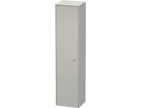 Armario DURAVIT Brioso alto 177,0x42,0x36,0 cm 1 puerta abatible a la izquierda 1 balda de madera 3 baldas de cristal