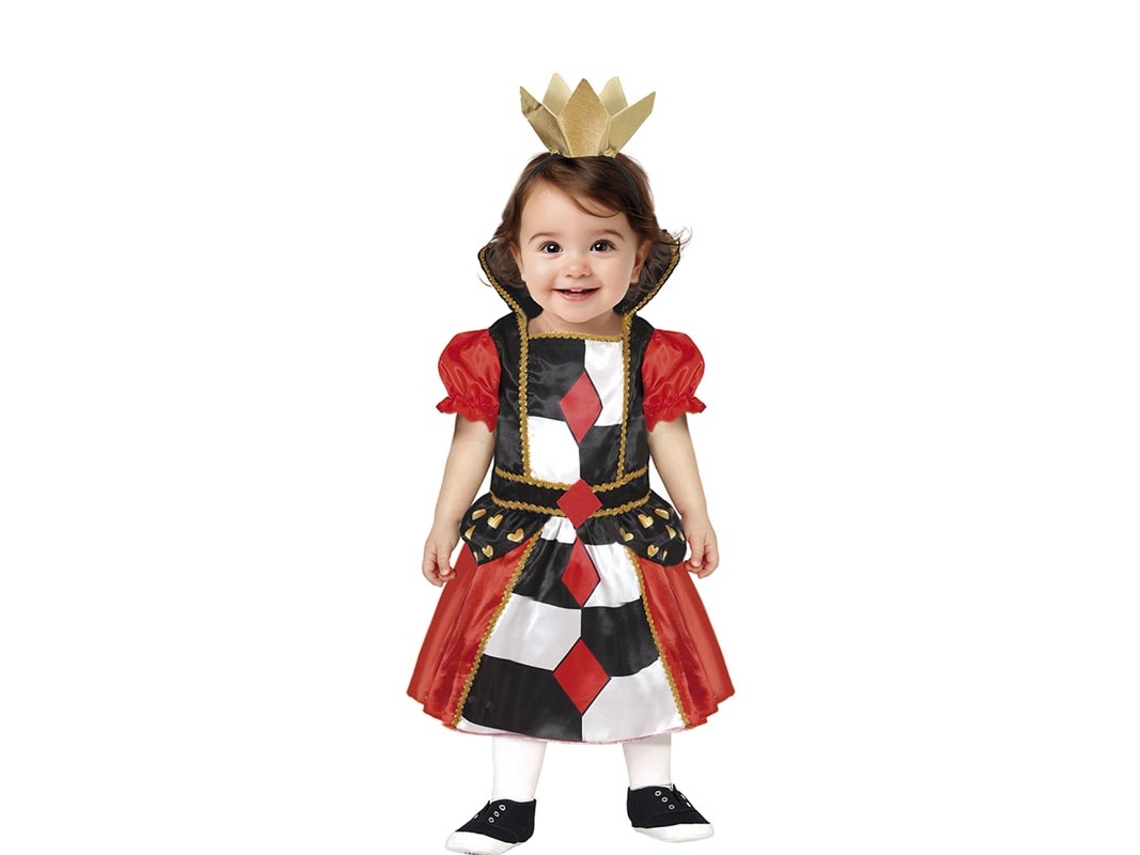 Disfraz de Reina de Corazones para niña y bebé