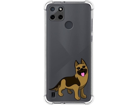 Carcasa Realme C21Y TUMUNDOSMARTPHONE Dibujos Antigolpes Perros 03 Multicolor