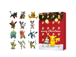 Calendario De Adviento De Navidad Con 24 Minifiguras De Anime - Juguetes Y Regalos Para Niños