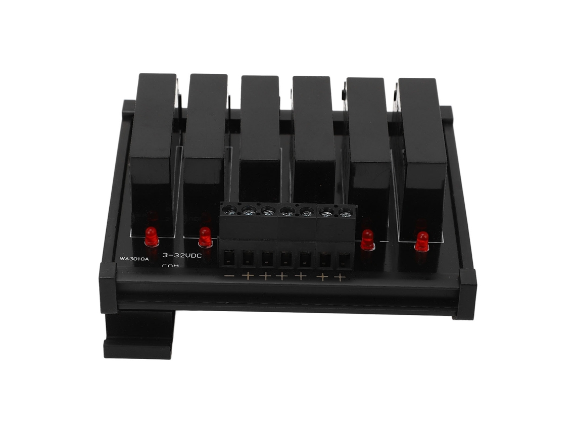 Veloriskku-módulo Relé De Estado Sólido 6 Canais Dc Para Ac 3-32vdc Entrada 5-8a 24-480vac Carga Ssr