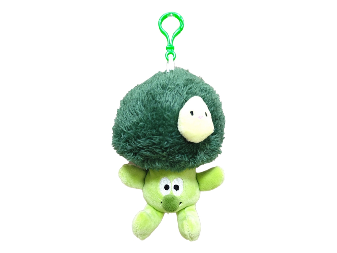 Lindo Colgante De Peluche Con Forma De Brócoli, Juguete De Peluche Para Llavero, Bolso Pequeño