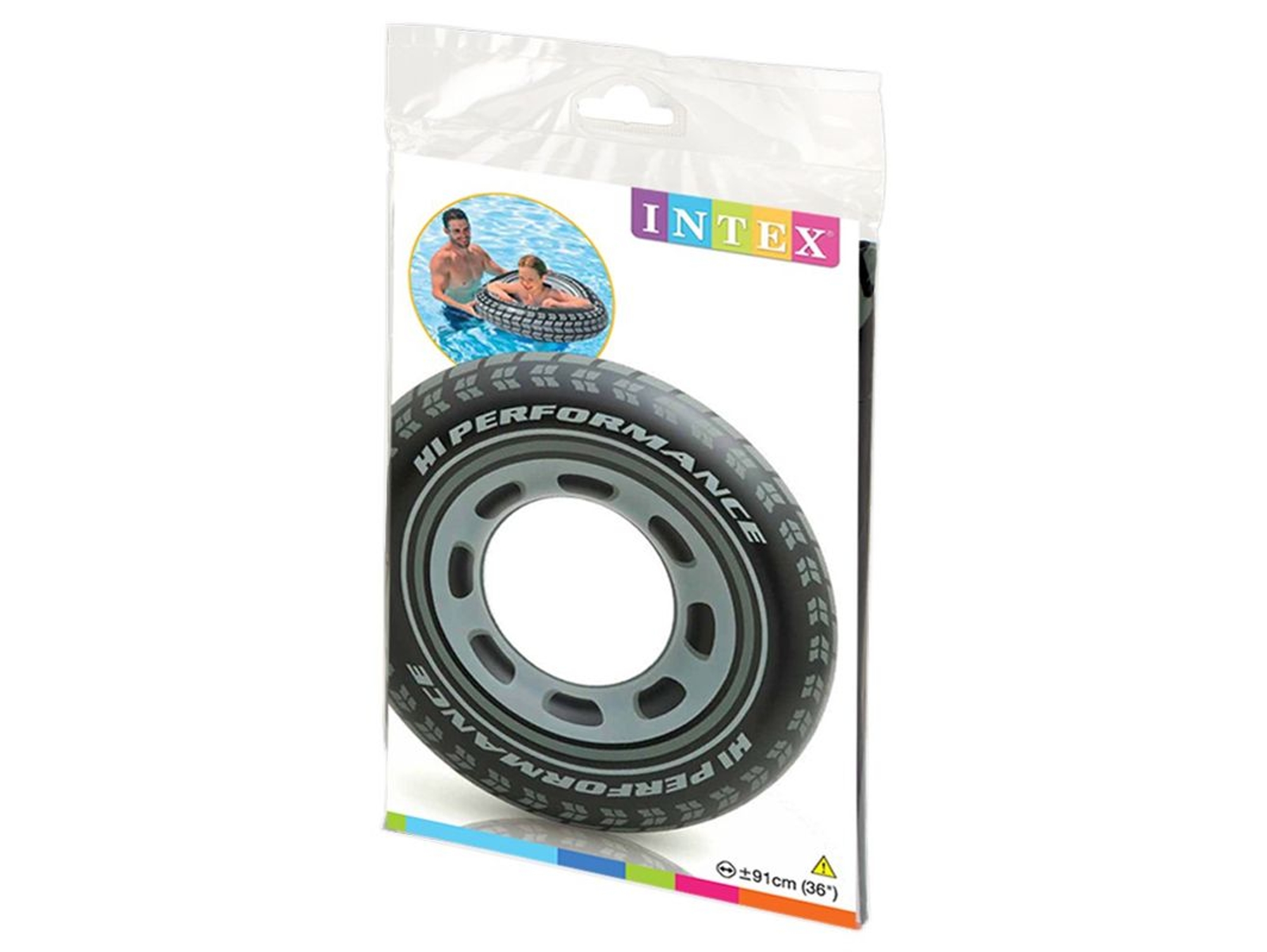 Flotador Hinchable INTEX TRADING LIMITED 90759252 Negro