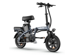 Bicicleta Eléctrica Plegable Para Adultos Urlife F1l, 350 W, Batería De 48 V Y 7,5 Ah, 14 Pulgadas, Con Amortiguación