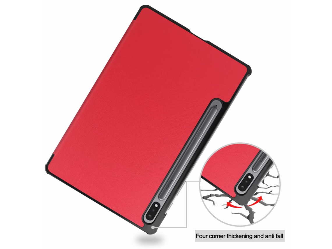 Yncm-capa Protetora Para Samsung Galaxy Tab S8 Com Função De Suspensão E Ativação Automática