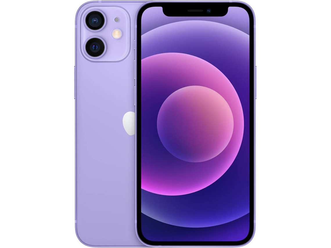 APPLE iPhone 12 Mini Smartphone (Reacondicionado Como Nuevo - 128GB - Púrpura)