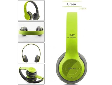 Auriculares Bluetooth Inalámbrico Plegable P47 Compatible con