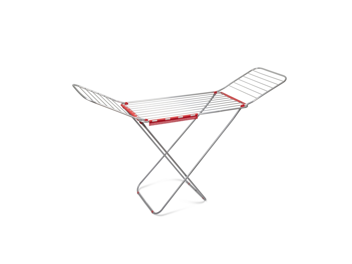 Tendedero plegable Tatay Cotton de 20 m en aluminio y hierro con soporte para prendas pequeñas.