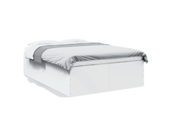VIDAXL Cama Madera Blanco (120x190cm)