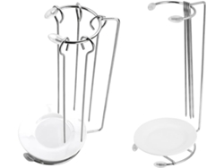 Accesorios Robustos Para Barbacoa: Soporte Para Parrilla Con Bandejas Recogegrasa De Acero Inoxidable Para Colgar