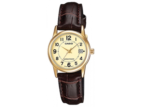 Reloj CASIO Mujer (Dorado - Marrón)