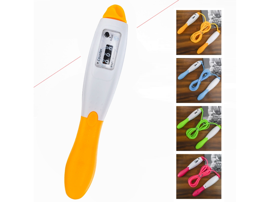 Cuerda Para Saltar Ajustable Con Función De Conteo, Para Ejercicio Físico, Gimnasio Y Deportes, 3 Metros, Para Niños Y Adultos.