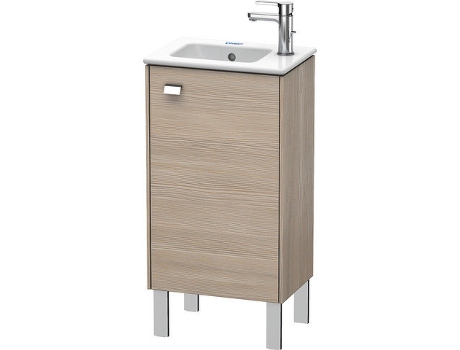 Mueble bajo lavabo DURAVIT Brioso de 42,0 x 28,9 cm 1 puerta con bisagra a la derecha 1 balda de cristal para lavabo ME by Starck 072343