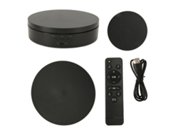 Base Giratoria Eléctrica 3 En 1 Con Control Remoto De 360 Grados, Capacidad De 10 Kg, Velocidad Ajustable.