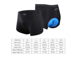 Calzoncillos Ciclismo Unisex Relleno 3d Cortos Transpirables Secado Rápido Para Hombre Y Mujer