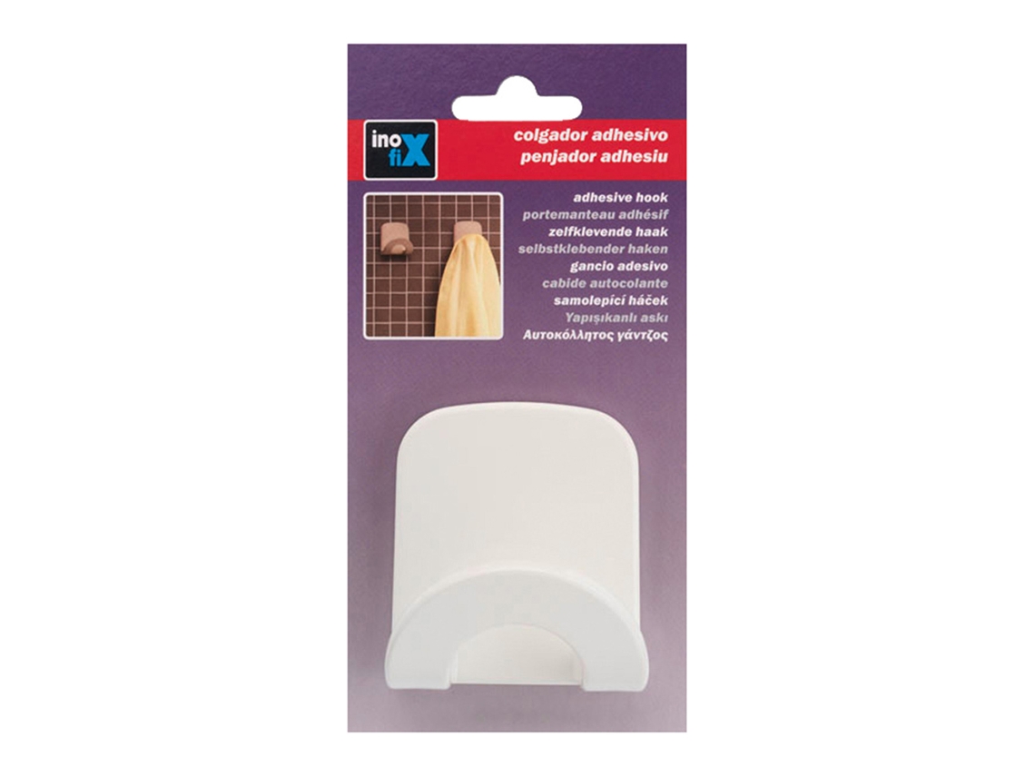 Percha Adhesivas INOFIX Arco Blanco