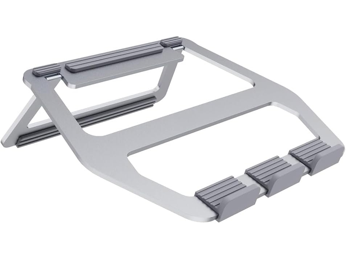 Soporte Plegable Portátil De Aluminio Con Altura Ajustable Para Portátiles De Hasta 13 Pulgadas.