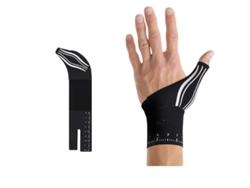Férula De Pulgar Ligera Unisex - Soporte De Muñeca Mano Izquierda - Negro Black  Mano Izquierda