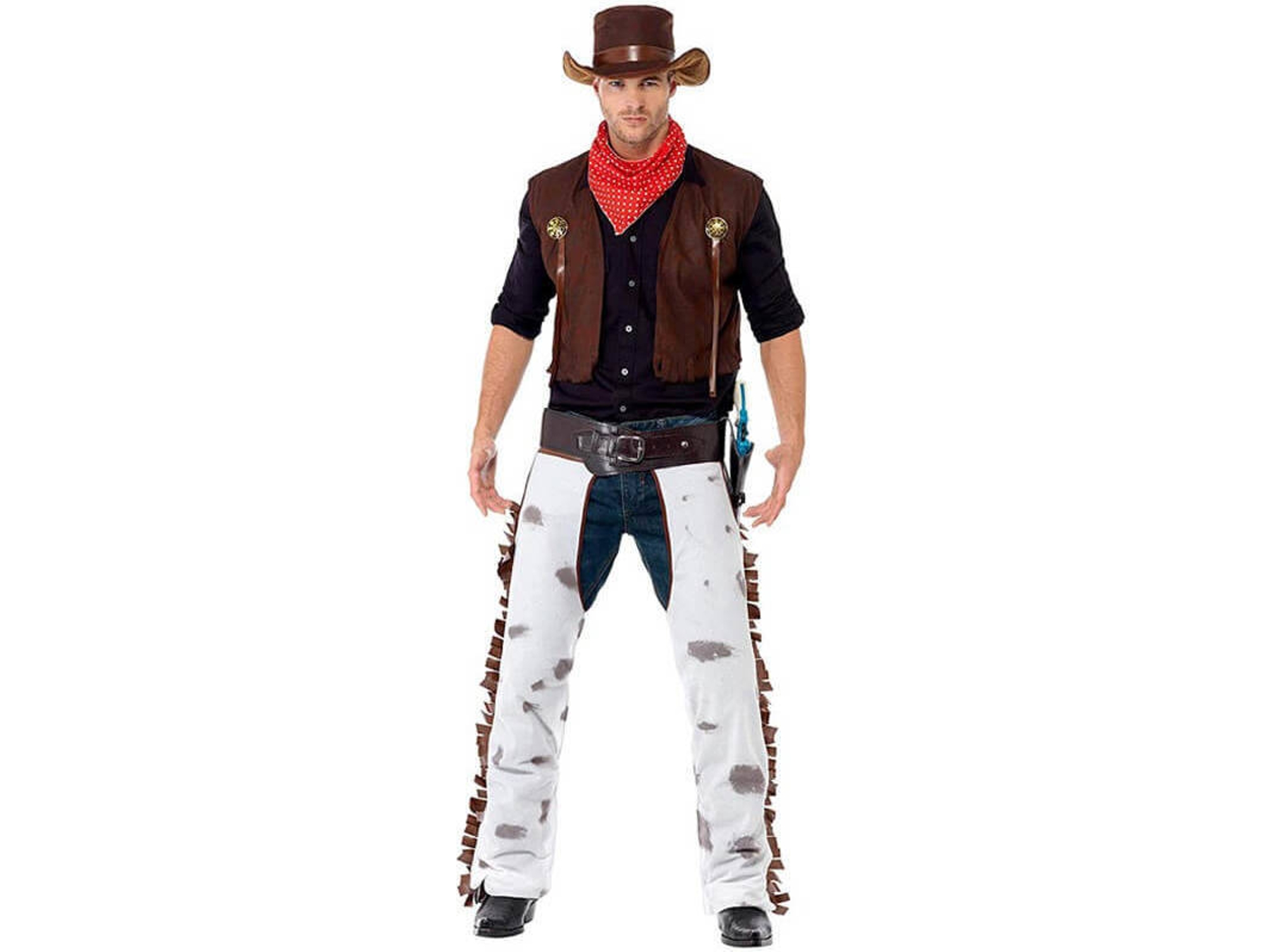 Disfraz de Hombre DISFRAZZES Vaquero (Talla: M)