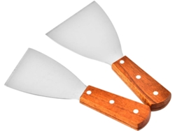 Juego De 2 Espátulas Multifuncionales De Acero Inoxidable, Juego De Cocina Y Utensilios Pequeños Y Duraderos.