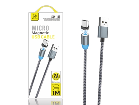 Cable MIMACRO A12 4G (1 m - Gris)