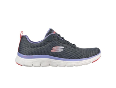 Zapatillas de Mujer SKECHERS Deportiva Gris (37)