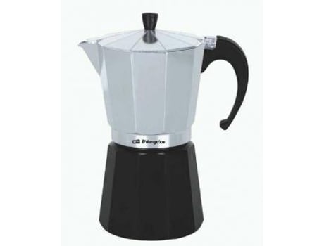 Cafetera Italiana Orbegozo Kfm 130 Aluminio Negro