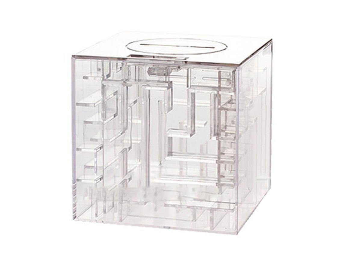 Laberinto Transparente 3d Money Alcove, Juguete Exclusivo Para Niños
