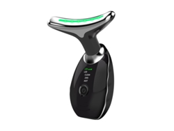 Massageador Facial Portátil Ferramenta Multifuncional De Cuidados Com A Pele Massageador Facial E Pescoço Dispositivo De Beleza Led De 7 Yizhood