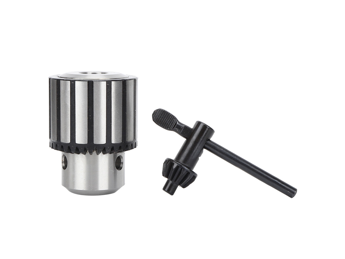 Mandril De Tornillo B18 Con Llave, Herramienta Cnc Para Alineación Y Perforación Industrial.