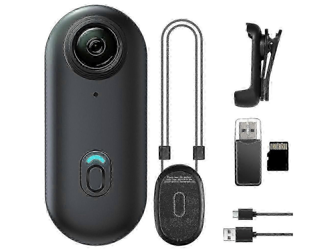 Mini cámara de acción 4K para pulgar, cámara portátil con clip de resorte giratorio 26s_hsub ELECTVAULT1