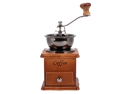TRUYUETY Mini moedor de café manual estilo retrô, acessório de cozinha para casa